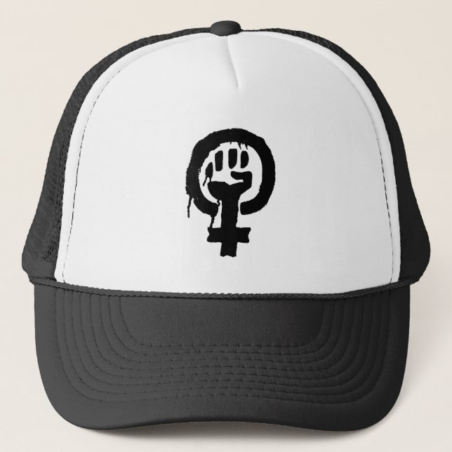 Feminismlogotyphatt Truckerkeps (Framsida)