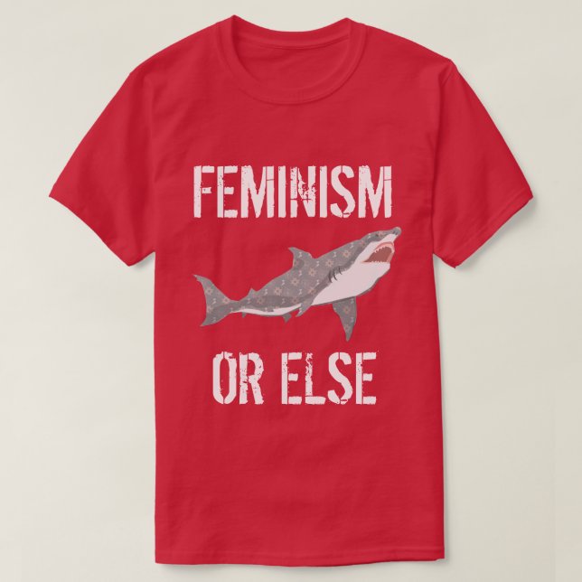 Feminismskjorta Tee Shirt (Design framsida)