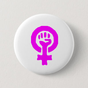 Feminismsymbol Knapp