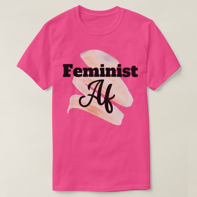 Feminist af1 t shirt (Design framsida)