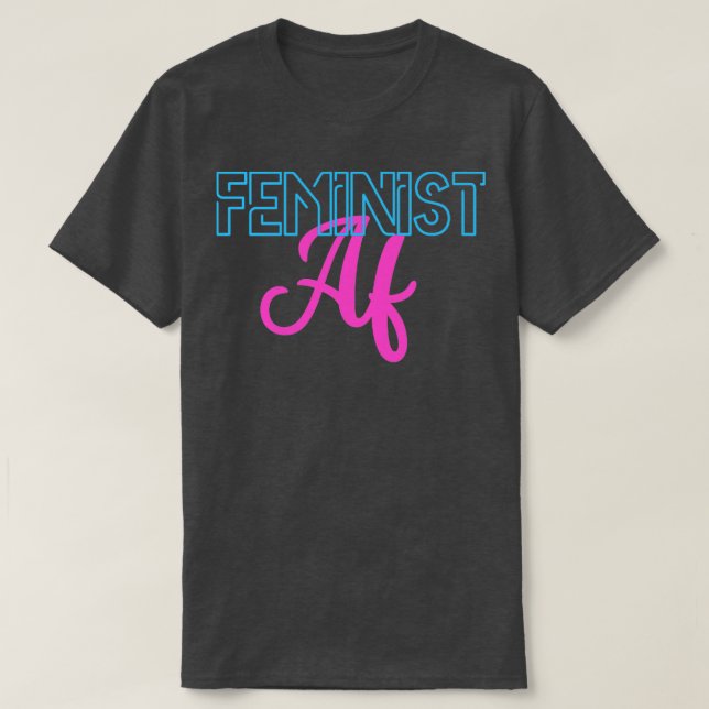 Feminist af2 t shirt (Design framsida)