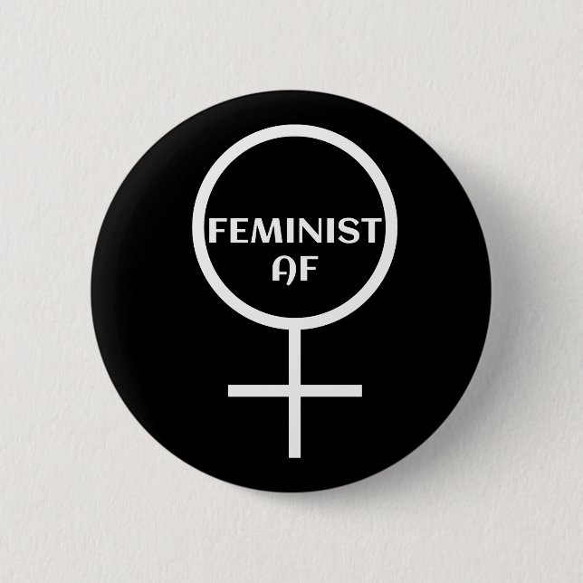 FEMINIST AF KNAPP (Framsida)