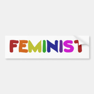feminist bildekal
