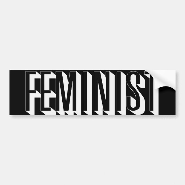 feminist bildekal (Framsidan)