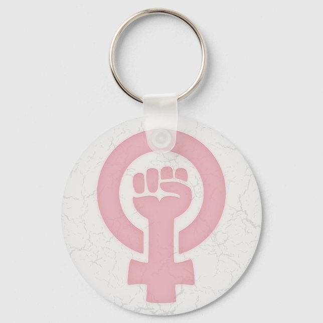 Feminist Fist Nyckelring (Framsida)