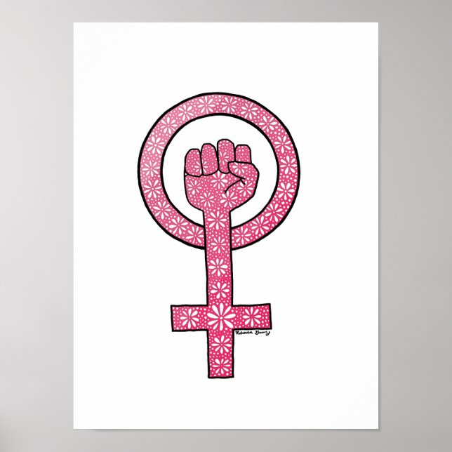 Feminist Fist Poster (Framsidan)