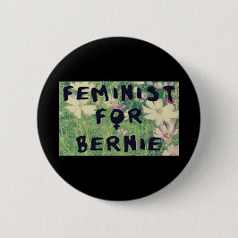 Feminist för Bernie slipmaskiner 2016 Knapp