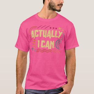 Feminist, jag kan faktiskt ge kvinnor egenmakt åt t shirt