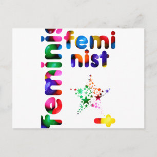 Feminist Jellyböna Vykort