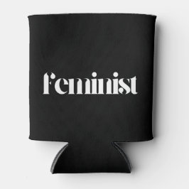 Feminist kan kyla - minimalistiskt svart och vitt