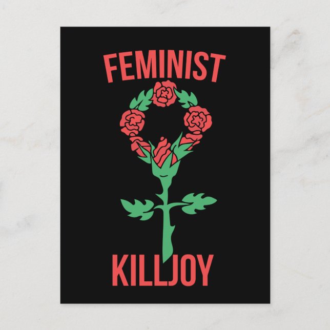 Feminist Killjoy Vykort (Framsida)