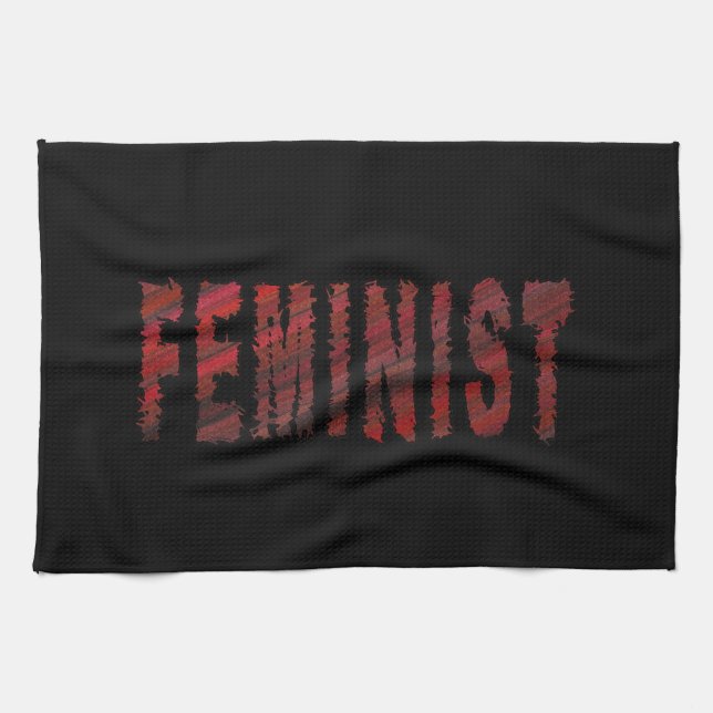 feminist kökshandduk (Horisontell)