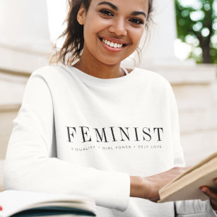 feminist   Modern Equality Girl Power Self Kärlek T Shirt