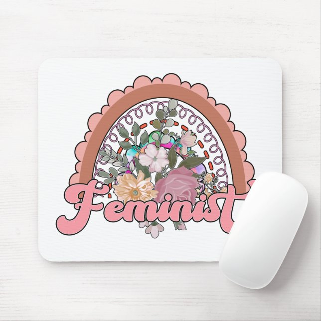 Feminist Mousepad Musmatta (Med mus)