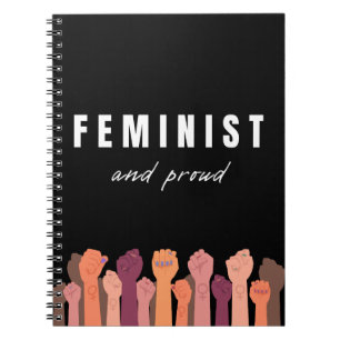 Feminist och stolt anteckningsbok