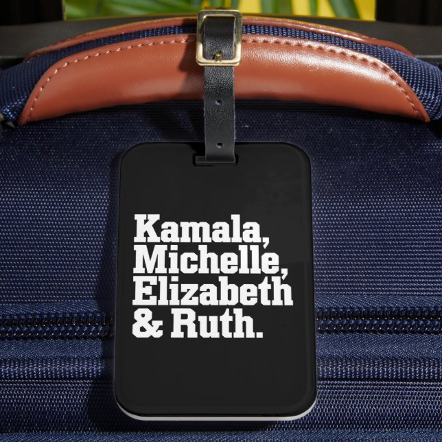 Feminist Politik Kamala Michelle Elizabeth Ruth Bagagebricka (Framsida Insitu 2)