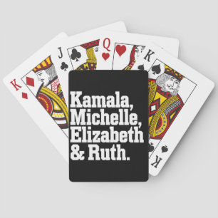 Feminist Politik Kamala Michelle Elizabeth Ruth Casinokort