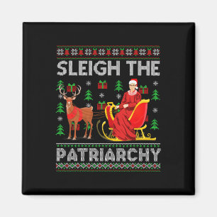 Feminist Ruth Bader Ginsburg Rbg Julafton Sleigh. Magnet