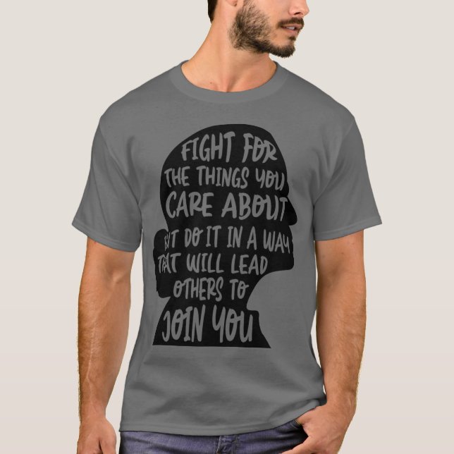 Feminist Ruth Bader Ginsburg Supreme Court RBG T Shirt (Framsida)