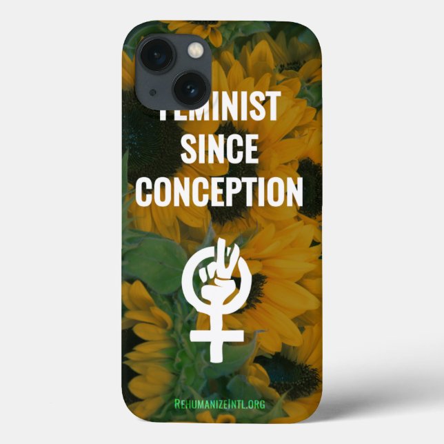 Feminist Since Conception phone case (Baksida)
