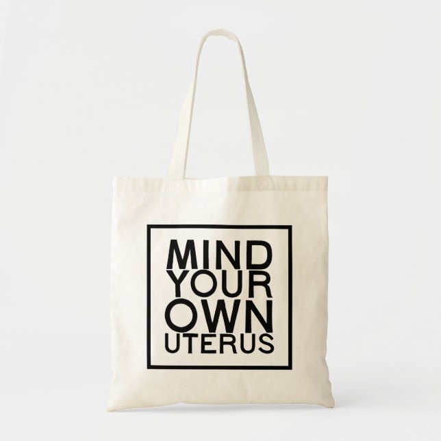 Feminist Tote Bag - Märk din egen tröja Tygkasse (Framsidan)