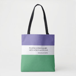 Feminist Tote Bag med Magdalen Berns-citat Tygkasse