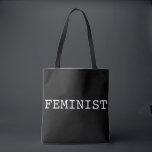 FEMINIST TYGKASSE<br><div class="desc">Folk kommer definitivt att ge dig med den här väskan.</div>