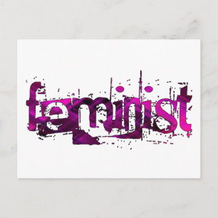 feminist vykort