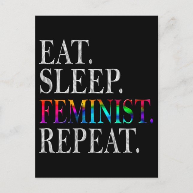 Feminist Vykort (Framsida)