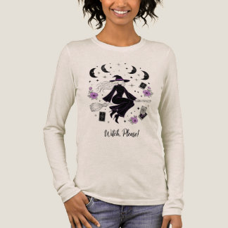 Feminist Witch Halloween T-Shirt | “Witch Please "