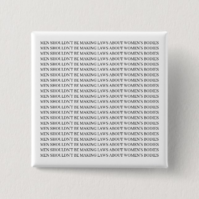 Feministen klämmer fast - Pro primat Knapp (Framsida)