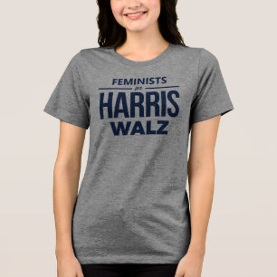 Feminister för Harris Walz T Shirt