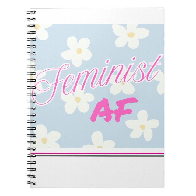 Feministisk AF-journal Anteckningsbok (Framsidan)