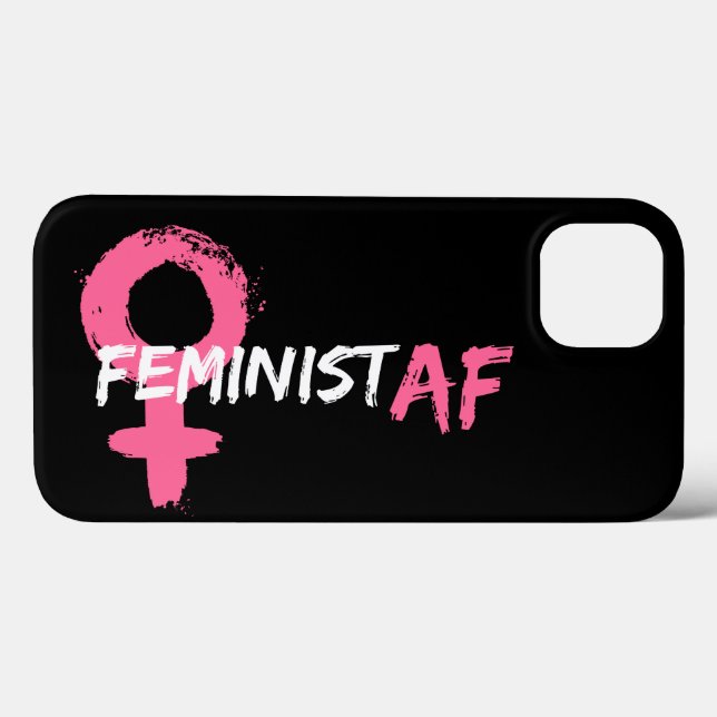 Feministisk AF kvinnlig symbol (Baksida (horisontell))