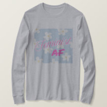 Feministisk AF - långlivad t-shirt
