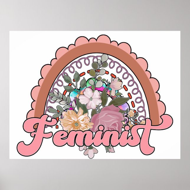 Feministisk affisch (Framsidan)