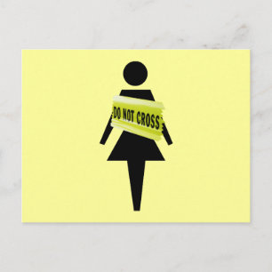 Feministisk attityd rolig feministisk bild vykort
