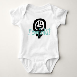 Feministisk baby t-shirt