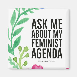 Feministisk dagordningmagnet magnet