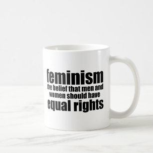 Feministisk definition kaffemugg