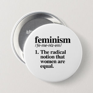 Feministisk definition knapp