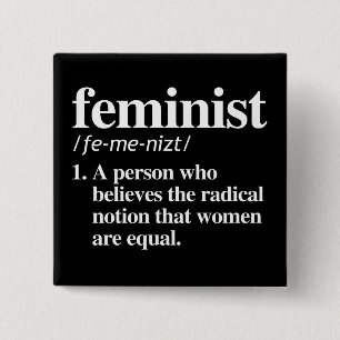 Feministisk definition knapp