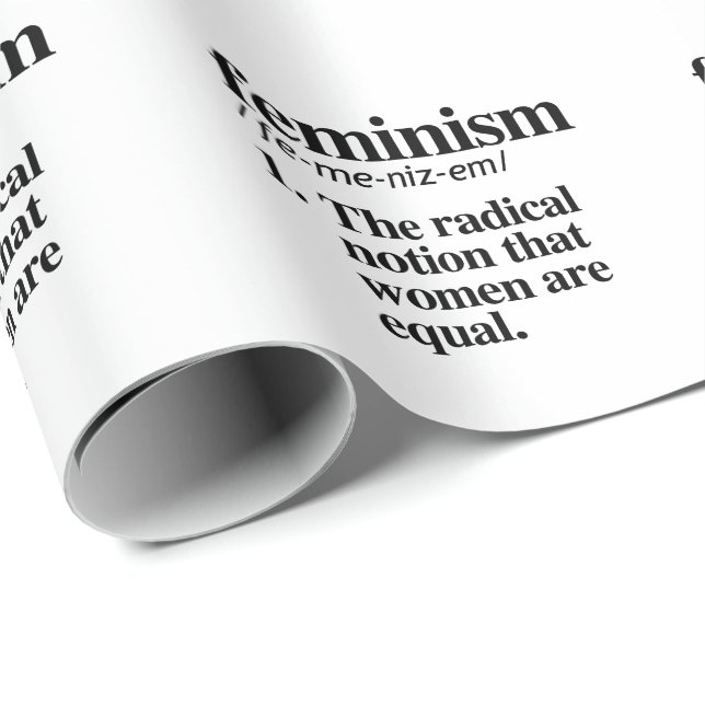 Feministisk definition presentpapper (Rullad Hörn)