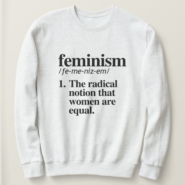 Feministisk definition t shirt (Design framsida)