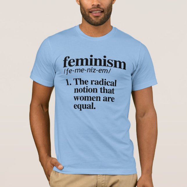 Feministisk definition t shirt (Framsida)