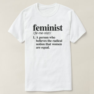 Feministisk definition t shirt