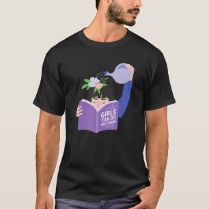 Feministisk feminism gav kvinnor starka flickor at t shirt