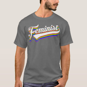 Feministisk feminism Kvinnor Höger Gender Jämställ T Shirt