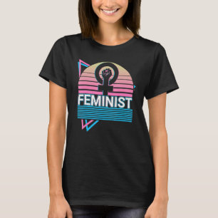Feministisk feminism Kvinnors egenmakt Retro T Shirt