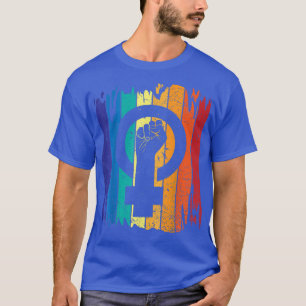 Feministisk feminism symbolisk kvinnlig jämställdh t shirt